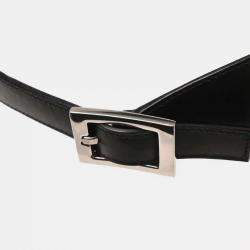 Pre Owned Gucci Black GG Jackie Handbag