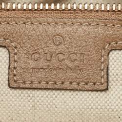 Pre Owned Gucci Beige Ombre Leather Small Diana Bucket Bag