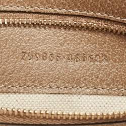 Pre Owned Gucci Beige Ombre Leather Small Diana Bucket Bag