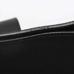 Pre Owned Gucci Black Leather Jackie Bucket bag