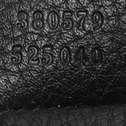 Pre Owned Gucci Black Leather Jackie Bucket bag