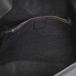 Pre Owned Gucci Black Leather Jackie Bucket bag