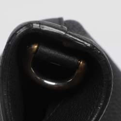 Pre Owned Gucci Black Leather Jackie Bucket bag