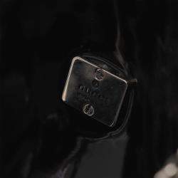 Pre Owned حقيبة كتف غوتشي دبدوب جي جي سواروفسكي أسود متعدد الألوان