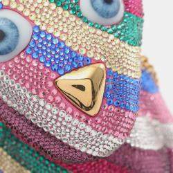 مملوكة مسبقًا Gucci GG Teddy Bear Swarovski Multicolor Shoulder Bag