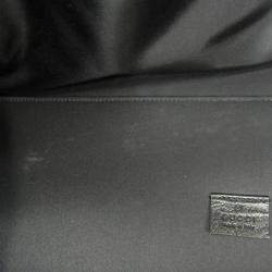 Pre Owned Gucci Off The Grid GG Nylon Canvas Leather Shoulder Bag Black
