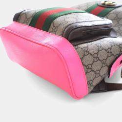 Pre Owned Gucci Small Ophidia Backpack
