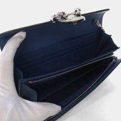 Pre Owned Gucci GG Blooms Dionysus Wallet With Chain