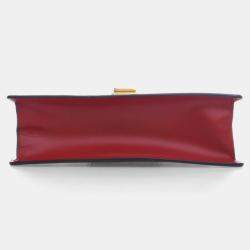 Pre Owned Gucci Small Leather Sylvie Shoulder Bag