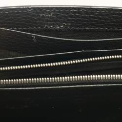 Pre Owned Gucci Black Leather Dionysus Wallet on Chain
