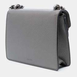 Pre Owned Gucci Grey Small Leather Dionysus Crossbody