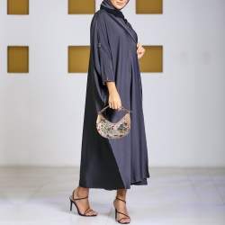 Pre Owned Gucci Multicolor Botanical Floral Canvas and Leather Bamboo Ring Hobo