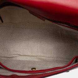 Pre Owned Gucci Beige Brown Medium GG Canvas Lady Web Crossbody