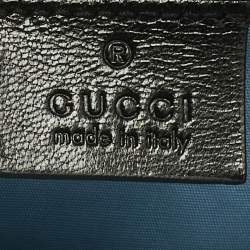 Pre Owned Gucci Black/Gold Leather Medium Guccy Dionysus Shoulder Bag