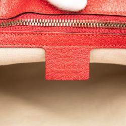 Pre Owned Gucci Beige GG Supreme Web Bosco Satchel