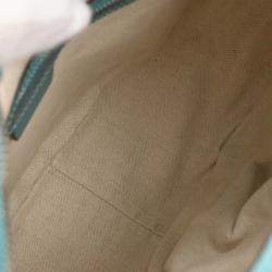 Pre Owned Gucci Light Blue Guccissima GG Hobo Handbag