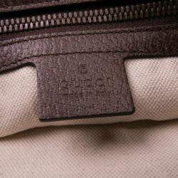 Pre Owned Gucci Brown Medium GG Supreme Ophidia Crossbody