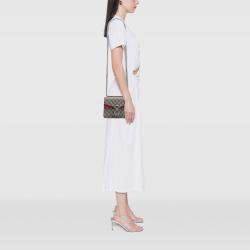 Pre Owned Gucci Brown Small GG Supreme Dionysus Crossbody