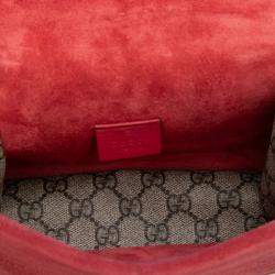 Pre Owned Gucci Brown Small GG Supreme Dionysus Crossbody