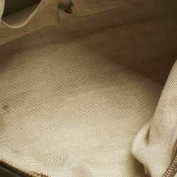 Pre Owned Gucci Rose Gold Leather Soho Working Tote