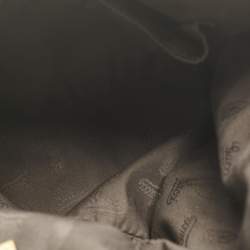 Pre Owned Gucci Tan Guccissima Leather Charm Dome Satchel