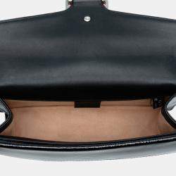 Pre Owned Gucci Red Medium GG Velvet Dionysus Crossbody