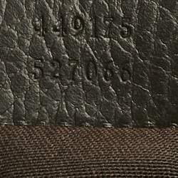 Pre Owned Gucci Beige/Brown GG Canvas and Leather Drawstring Backpack