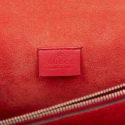 Pre Owned Gucci Brown Medium GG Supreme Dionysus Shoulder Bag