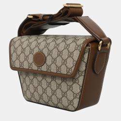 Pre Owned Gucci GG Suprame Crossbody Bag