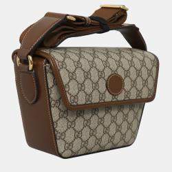 Pre Owned Gucci GG Suprame Crossbody Bag