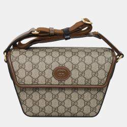 Pre Owned Gucci GG Suprame Crossbody Bag