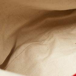 Pre Owned Gucci Red Pebbled Leather Soho Hobo