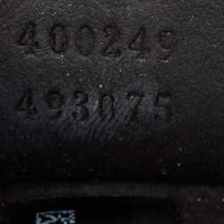 Pre Owned Gucci Beige/Black GG Supreme Canvas and Suede Small Dionysus Shoulder Bag