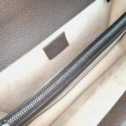 Pre Owned Gucci Beige/Brown Coated Canvas Dionysus GG Top Handle Bag