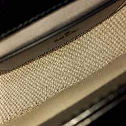 Pre Owned Gucci Black Leather 1955 Horsebit Mini Top Handle Bag