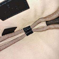 Pre Owned Gucci Black Leather Marmont Heart Coin Purse