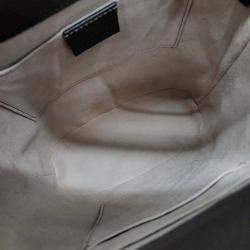 Pre Owned Gucci Beige Coated Canvas Ophidia Small Bucket Bag