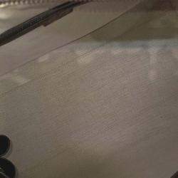 Pre Owned Gucci Beige Coated Canvas Savoy Small Duffel Bag