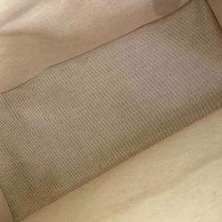 Pre Owned Gucci Beige/Brown Coated Canvas GG Small Tote Bag