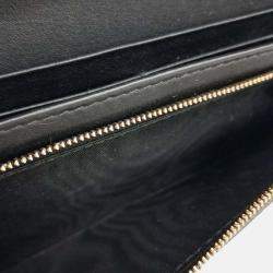 Pre Owned Gucci Black Leather Micro Cimaline Crossbody Bag