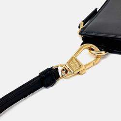 Pre Owned Gucci Black Leather Clutch