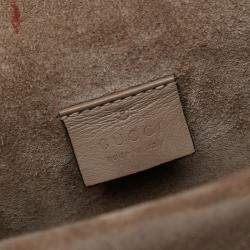 Pre Owned Gucci Brown Small GG Supreme Dionysus Crossbody