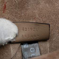 Pre Owned Gucci Brown Small GG Supreme Dionysus Crossbody