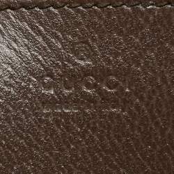 Pre Owned Gucci Beige/Brown GG Supreme Canvas Small Ophidia Shoulder Bag
