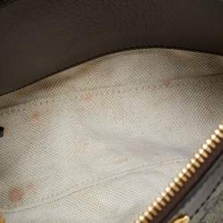 Pre Owned Gucci Beige/Brown GG Supreme Canvas Small Ophidia Shoulder Bag