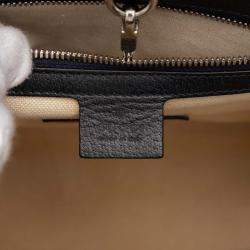 Pre Owned Gucci Small GG Canvas Interlocking G Tote