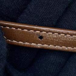 Pre Owned Gucci Jackie 1961 Handbag Beige/Brown Gg Supreme Leather Size Mini