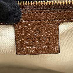 Pre Owned Gucci Horsebit 1955Tote Bag Brown Leather