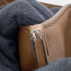 Pre Owned Gucci Horsebit 1955Tote Bag Brown Leather