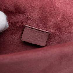 Pre Owned حقيبة كروس بودي غوتشي بيج بني صغيرة GG سوبرين بلومز ديونيسيس